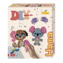 Hama perles à repasser midi "salon de toilettage", coffret