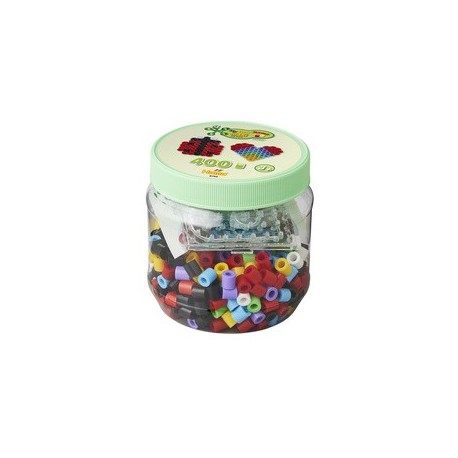 Hama perles à repasser maxi, dans un pot en plastique