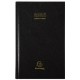 Exacompta agenda carré euro/cents, 2024, 135 x 210 mm, noir