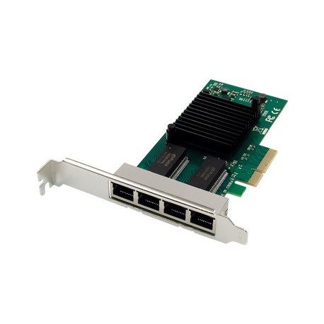 Digitus carte réseau pci express gigabit ethernet, 4 ports