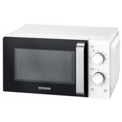 Severin micro-ondes mw 7885, 700 watt, blanc/noir