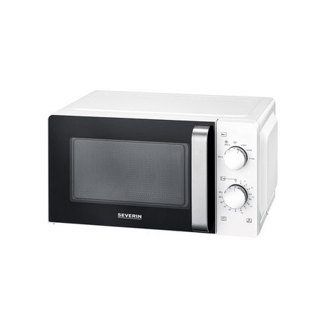 Severin micro-ondes mw 7885, 700 watt, blanc/noir