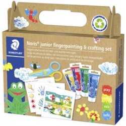 Staedtler kit créatif noris junior avec gouache aux doigts