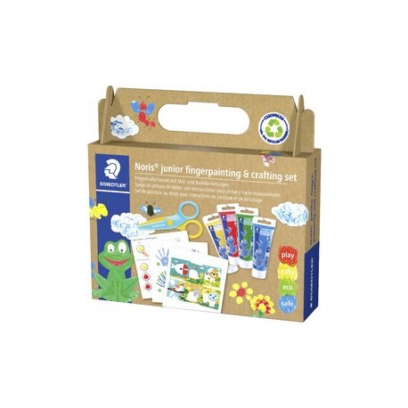 Staedtler kit créatif noris junior avec gouache aux doigts