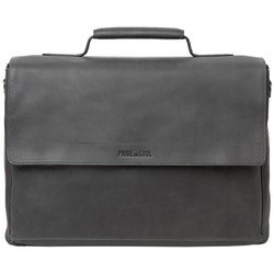 Pride&soul sac pour laptop percent, cuir, gris