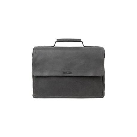 Pride&soul sac pour laptop percent, cuir, gris