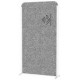 Maul système de cloison maulcocoon, 1.000 x 1.800 mm, blanc