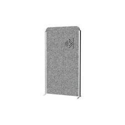 Maul système de cloison maulcocoon, 1.000 x 1.800 mm, argent