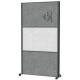 Maul système de cloison maulconnecto, 3x acoustique gris