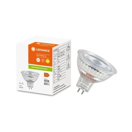 Ledvance ampoule led mr16, 6,3 watt, gu5.3 (827)