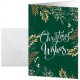 Sigel carte de noël "christmas wishes", a6 portrait