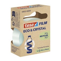 Tesa film ruban adhésif eco & crystal, 19 mm x 33 m
