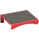 Maul repose-pieds maulflair, métal, 400 x 300 mm, rouge