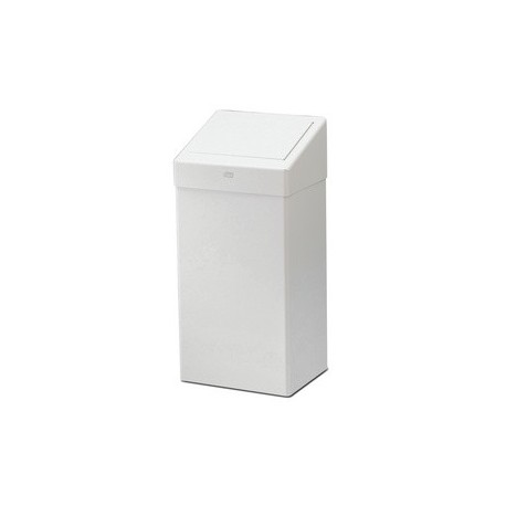 Tork poubelle, métal, 50 litres, blanc