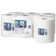 Tork rouleau de papier nettoyant multi-usage, 2 plis, blanc (LOT DE 6)
