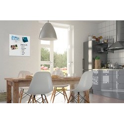 Be!board tableau magnétique en verre (l)450x(h)450 mm, jaune