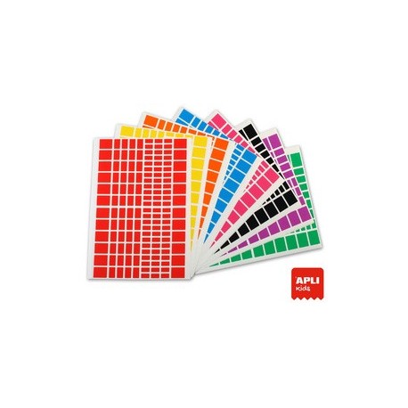 Agipa apli kids gommettes "rectangle", grand conditionnement