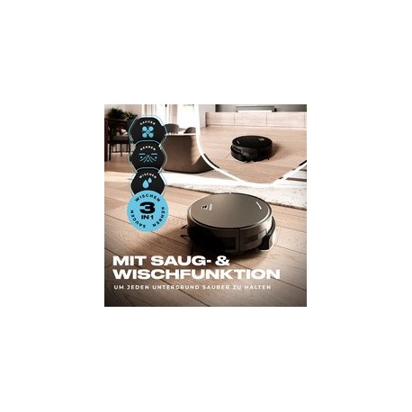 Profi care aspirateur robot pc-bsr 3108, noir