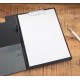 Maul porte-bloc à pince maulpoly, plastifié a4, noir