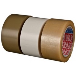 Tesapack ruban adhésif pour emballage 4124, en pvc, (LOT DE 8)