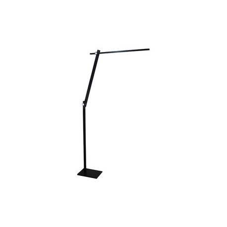 Unilux lampe led sur pied lumilight, hauteur: 1.600 mm, noir