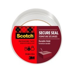 3m scotch ruban adhésif d'emballage secure seal, 50 mm x 50m