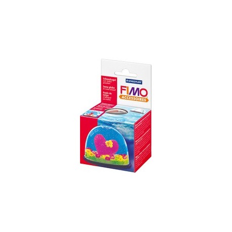 Fimo neige pour boule de neige, flacon en verre de 4 g