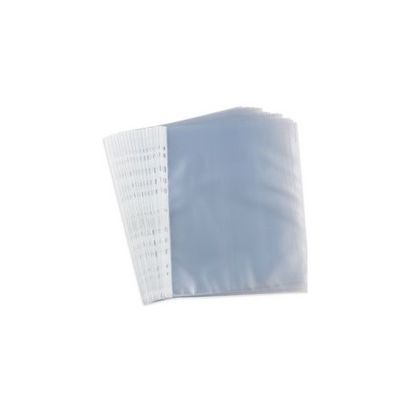 Oxford pochettes perforées, a4, pp, transparent grainé