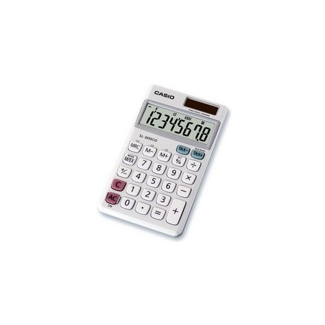 Casio calculatrice sl-305 eco, fonctionnement par pile ou