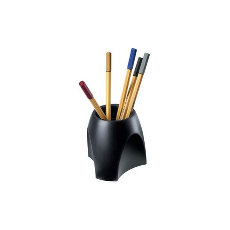Han stifteköcher delta, kunststoff, schwarz