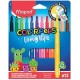 Maped feutre color'peps long life 02, étui carton de 18