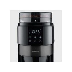 Severin cafetière électrique avec moulin ka 4831, noir