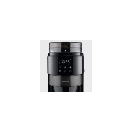 Severin cafetière électrique avec moulin ka 4831, noir