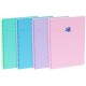 Oxford cahier reliure souple smart, a4, seyès, noir