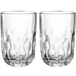 Esmeyer leonardo verre à latte macchiato gocce, 380 ml