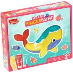 Maped creativ my first kit de peinture aux doigts, 9 pièces