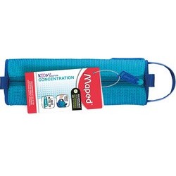 Maped trousse ronde kidy learn concentration, bleu