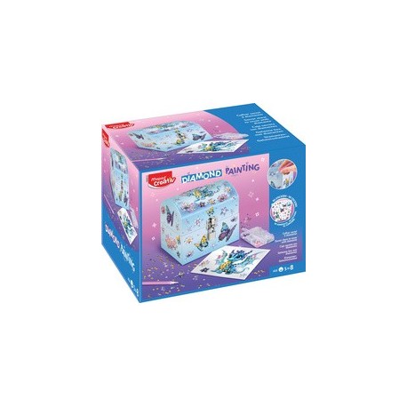 Maped creativ coffret à bijoux diamond painting, carton