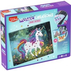 Maped creativ kit de mosaïque fÉerie, 12 pièces