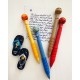Wedo stylo à encre gel astroball, présentoir de 24 (LOT DE 24)