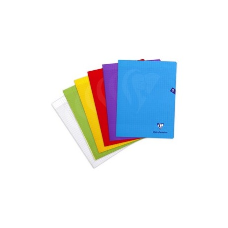 Clairefontaine cahier piqûre mimesys, 240 x 320 mm, marine (LOT DE 10)