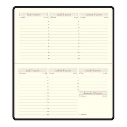 Exacompta agenda de poche temporel 16, 2027, barbara (LOT DE 5)