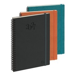 Exacompta agenda de bureau "eurotime 22s", 2027, assorti (LOT DE 3)