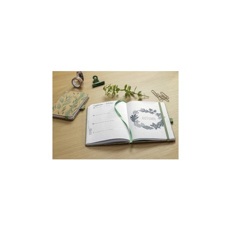 Sigel agenda planning jolie pure 2027 "sparkle leaves", a5