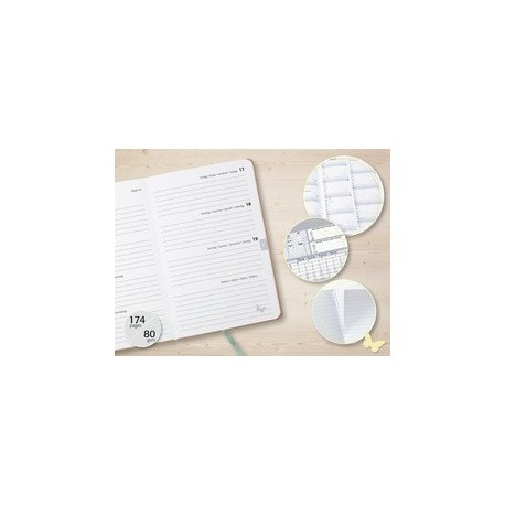 Sigel agenda planning jolie pure 2027 "sunlight ginkgo", a5