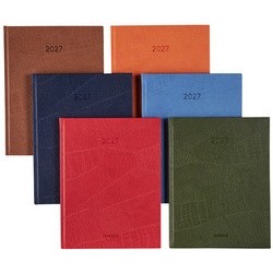 Brepols agenda semainier optivision large fr, 2027, assorti (LOT DE 6)