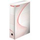 Esselte boîte d'archives, a4, (l)100 mm, en carton, blanc (LOT DE 25)