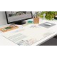 Sigel sous-main bloc papier "pastel garden", 595 x 410 mm