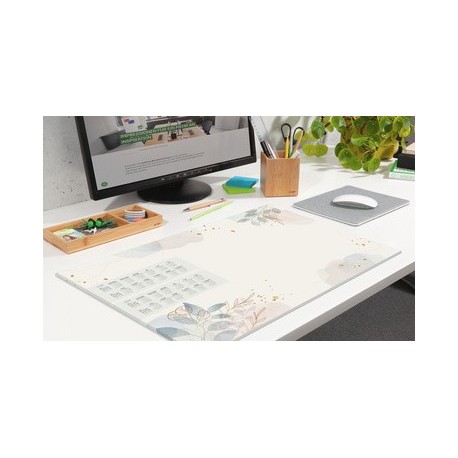 Sigel sous-main bloc papier "pastel garden", 595 x 410 mm