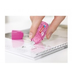Tesa mini roller de correction jetable, 5 mm x 6 m (LOT DE 16)